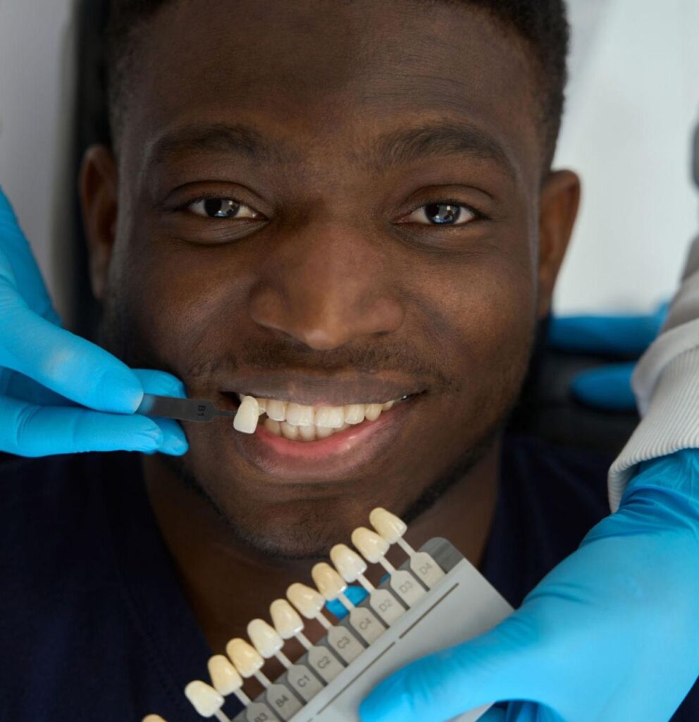 Dental veneers treatment for improving smile aesthetics in Twickenham