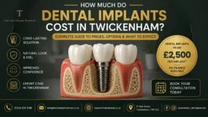 How Much Do Dental Implants Cost in Twickenham?