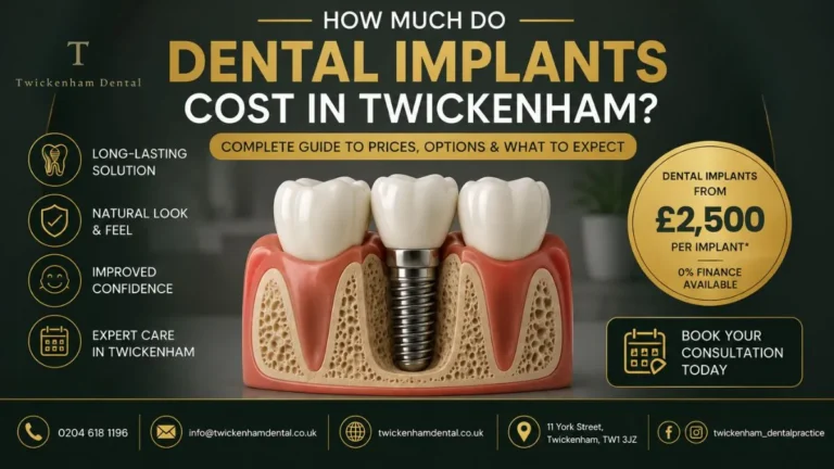 How Much Do Dental Implants Cost in Twickenham?